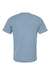 Tultex 502 Mens Premium Short Sleeve Crewneck T-Shirt Slate Blue Flat Back