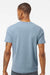 Tultex 502 Mens Premium Short Sleeve Crewneck T-Shirt Slate Blue Model Back