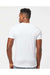 Tultex 502 Mens Premium Short Sleeve Crewneck T-Shirt White Model Back