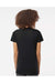 Tultex 516 Womens Premium Short Sleeve Crewneck T-Shirt Black Model Back