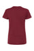Tultex 516 Womens Premium Short Sleeve Crewneck T-Shirt Burgundy Flat Back