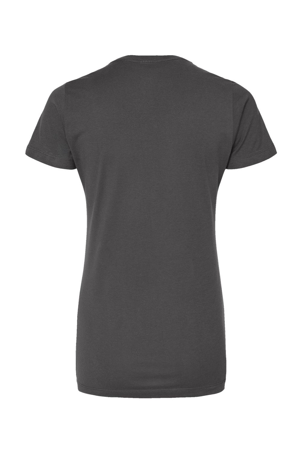 Tultex 516 Womens Premium Short Sleeve Crewneck T-Shirt Charcoal Grey Flat Back