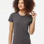 Tultex Womens Premium Short Sleeve Crewneck T-Shirt - Charcoal Grey - NEW