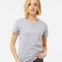 Tultex Womens Premium Short Sleeve Crewneck T-Shirt - Heather Grey - NEW