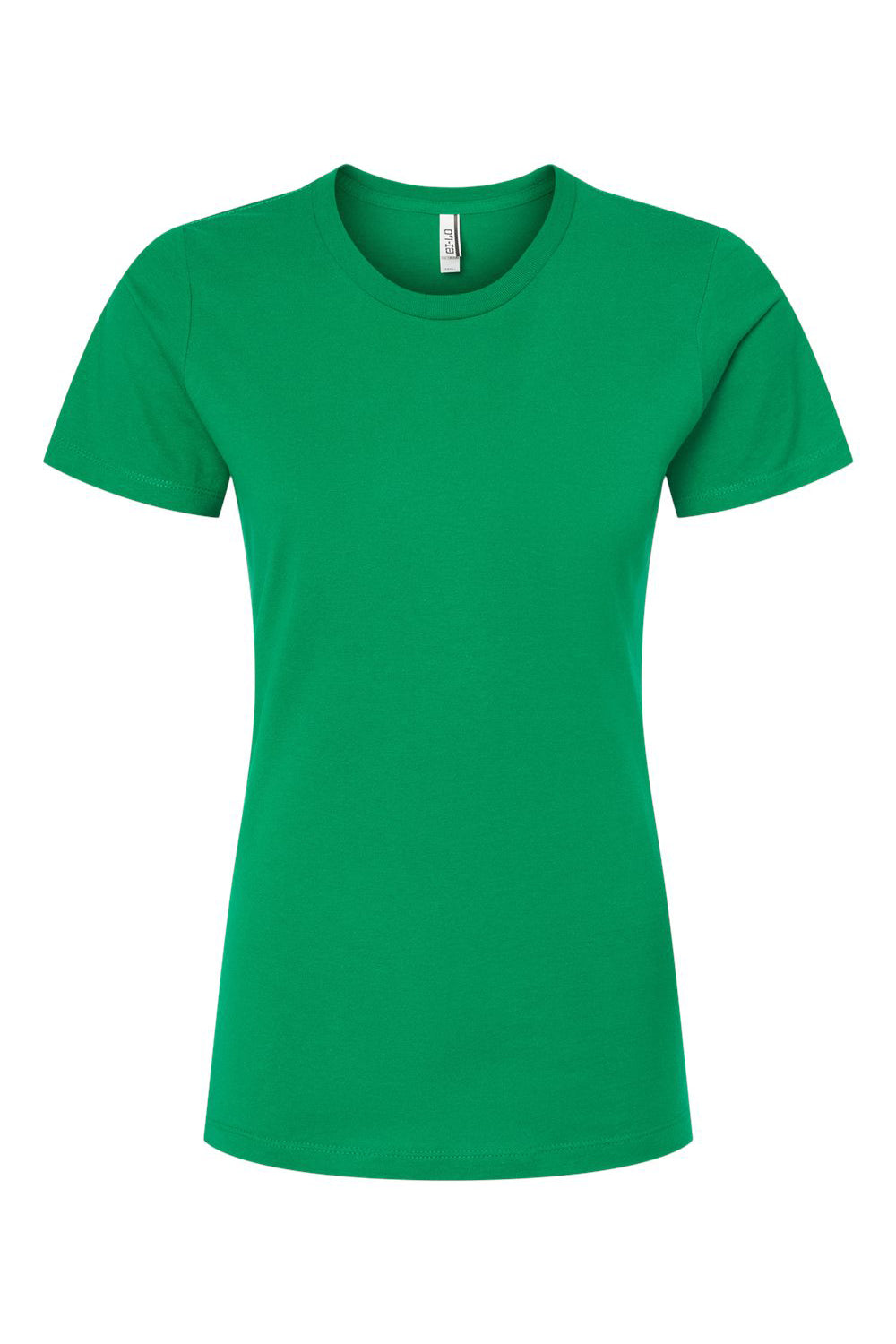 Tultex 516 Womens Premium Short Sleeve Crewneck T-Shirt Kelly Green Flat Front