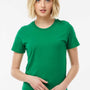 Tultex Womens Premium Short Sleeve Crewneck T-Shirt - Kelly Green - Closeout