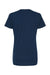 Tultex 516 Womens Premium Short Sleeve Crewneck T-Shirt Navy Blue Flat Back