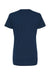 Tultex 516 Womens Premium Short Sleeve Crewneck T-Shirt Navy Blue Flat Back