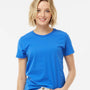 Tultex Womens Premium Short Sleeve Crewneck T-Shirt - Royal Blue - NEW