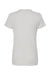Tultex 516 Womens Premium Short Sleeve Crewneck T-Shirt Silver Grey Flat Back