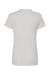 Tultex 516 Womens Premium Short Sleeve Crewneck T-Shirt Silver Grey Flat Back