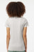 Tultex 516 Womens Premium Short Sleeve Crewneck T-Shirt Silver Grey Model Back