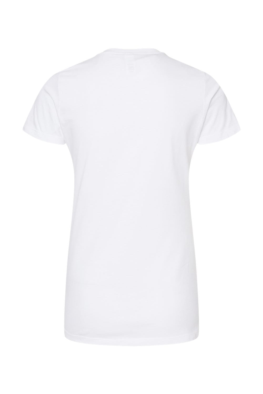 Tultex 516 Womens Premium Short Sleeve Crewneck T-Shirt White Flat Back