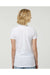 Tultex 516 Womens Premium Short Sleeve Crewneck T-Shirt White Model Back