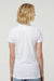 Tultex 516 Womens Premium Short Sleeve Crewneck T-Shirt White Model Back