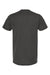 Tultex 202 Mens Fine Jersey Short Sleeve Crewneck T-Shirt Charcoal Grey Flat Back
