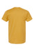 Tultex 202 Mens Fine Jersey Short Sleeve Crewneck T-Shirt Ginger Gold Flat Back
