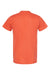 Tultex 202 Mens Fine Jersey Short Sleeve Crewneck T-Shirt Heather Orange Flat Back