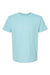 Tultex 202 Mens Fine Jersey Short Sleeve Crewneck T-Shirt Heather Purist Blue Flat Front