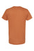 Tultex 202 Mens Fine Jersey Short Sleeve Crewneck T-Shirt Heather Rust Orange Flat Back