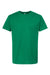 Tultex 202 Mens Fine Jersey Short Sleeve Crewneck T-Shirt Kelly Green Flat Front
