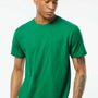 Tultex Mens Fine Jersey Short Sleeve Crewneck T-Shirt - Kelly Green