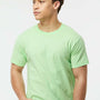 Tultex Mens Fine Jersey Short Sleeve Crewneck T-Shirt - Neo Mint Green