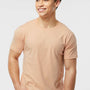 Tultex Mens Fine Jersey Short Sleeve Crewneck T-Shirt - Peach