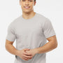 Tultex Mens Fine Jersey Short Sleeve Crewneck T-Shirt - Silver Grey