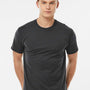 Tultex Mens Fine Jersey Short Sleeve Crewneck T-Shirt - Coal Grey