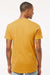 Tultex 541 Mens Premium Short Sleeve Crewneck T-Shirt Heather Antique Gold Model Back