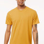 Tultex Mens Premium Short Sleeve Crewneck T-Shirt - Heather Antique Gold - Closeout