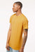 Tultex 541 Mens Premium Short Sleeve Crewneck T-Shirt Heather Antique Gold Model Side