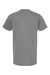 Tultex 541 Mens Premium Short Sleeve Crewneck T-Shirt Heather Grey Flat Back