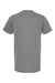 Tultex 541 Mens Premium Short Sleeve Crewneck T-Shirt Heather Grey Flat Back