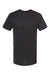 Tultex 541 Mens Premium Short Sleeve Crewneck T-Shirt Black Flat Front