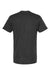 Tultex 541 Mens Premium Short Sleeve Crewneck T-Shirt Heather Black Flat Back