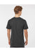 Tultex 541 Mens Premium Short Sleeve Crewneck T-Shirt Heather Black Model Back