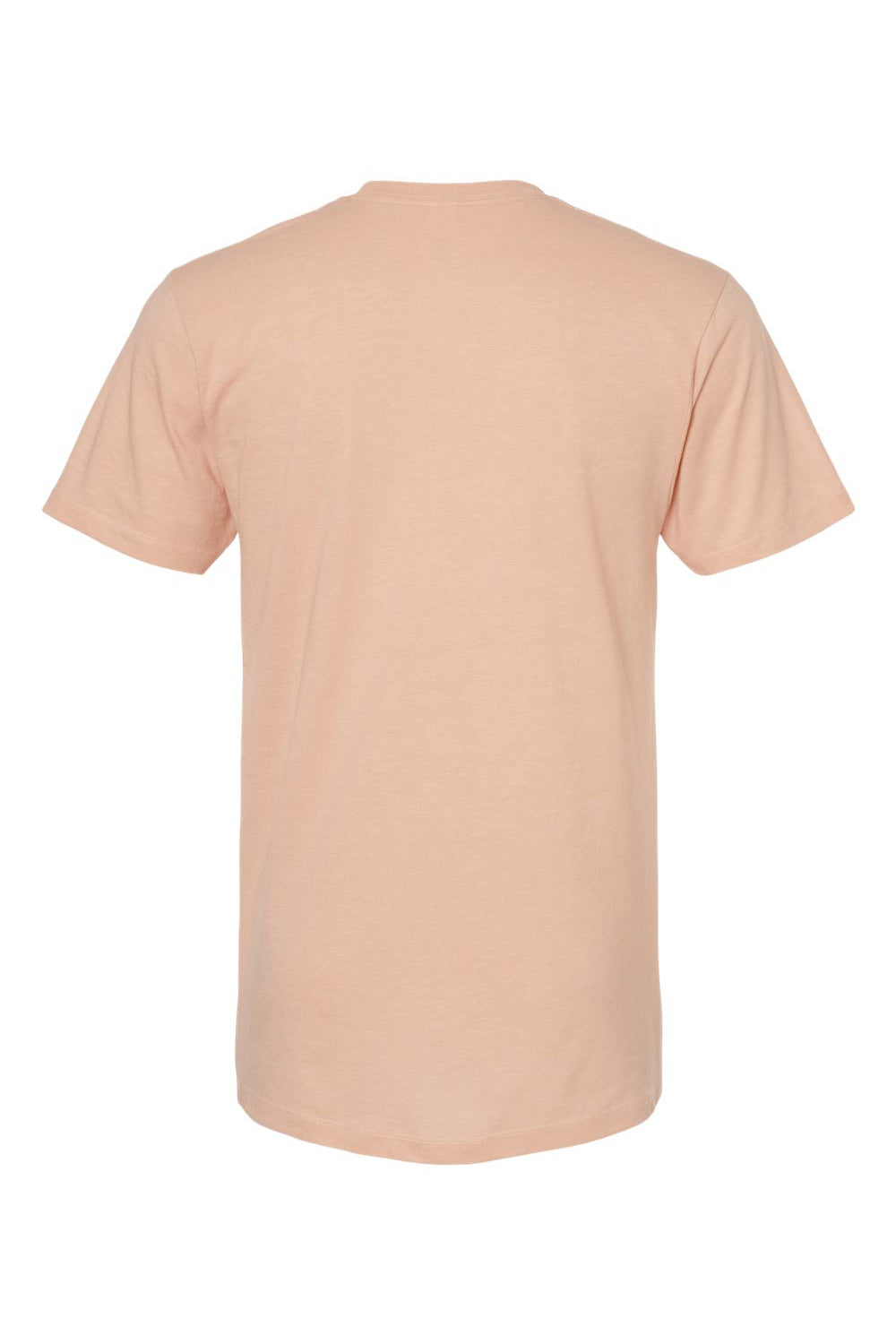 Tultex 541 Mens Premium Short Sleeve Crewneck T-Shirt Heather Peach Flat Back