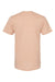 Tultex 541 Mens Premium Short Sleeve Crewneck T-Shirt Heather Peach Flat Back