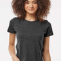 Tultex Womens Premium Short Sleeve Crewneck T-Shirt - Heather Black