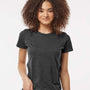 Tultex Womens Premium Short Sleeve Crewneck T-Shirt - Heather Black - NEW