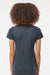 Tultex 542 Womens Premium Short Sleeve Crewneck T-Shirt Heather Navy Blue Model Back