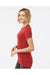 Tultex 542 Womens Premium Short Sleeve Crewneck T-Shirt Heather Red Model Side