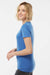 Tultex 542 Womens Premium Short Sleeve Crewneck T-Shirt Heather Royal Blue Model Side
