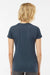 Tultex 213 Womens Fine Jersey Slim Fit Short Sleeve Crewneck T-Shirt Indigo Blue Model Back