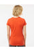 Tultex 213 Womens Fine Jersey Slim Fit Short Sleeve Crewneck T-Shirt Orange Model Back