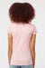 Tultex 213 Womens Fine Jersey Slim Fit Short Sleeve Crewneck T-Shirt Pink Model Back
