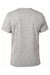 Threadfast Apparel 100A Mens Ultimate Short Sleeve Crewneck T-Shirt Heather Grey Flat Back