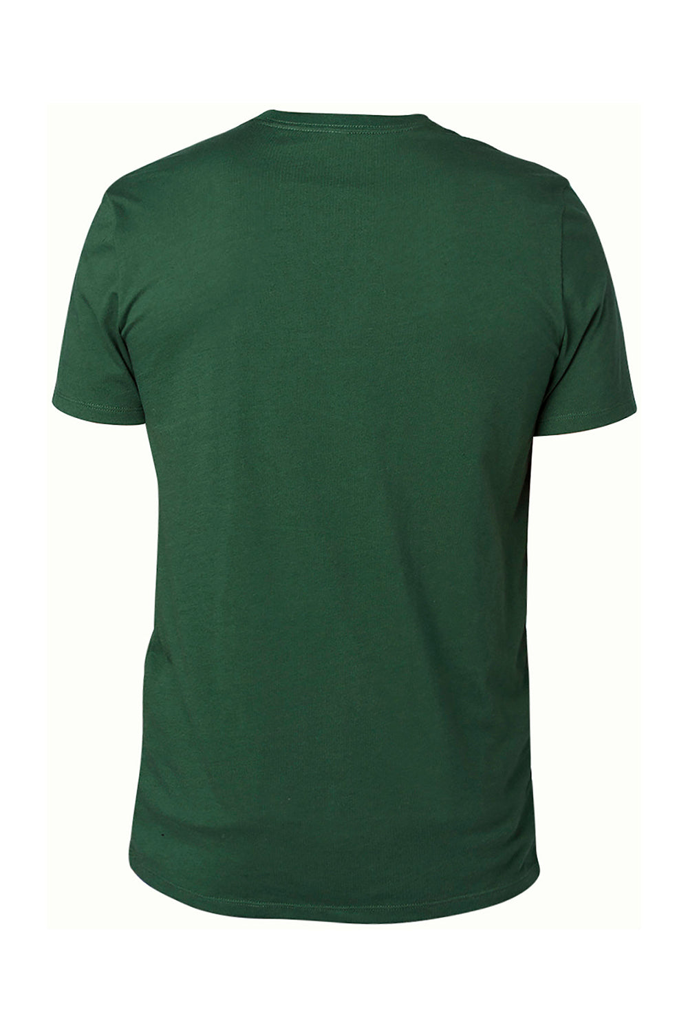 Threadfast Apparel 100A Mens Ultimate Short Sleeve Crewneck T-Shirt Forest Green Flat Back